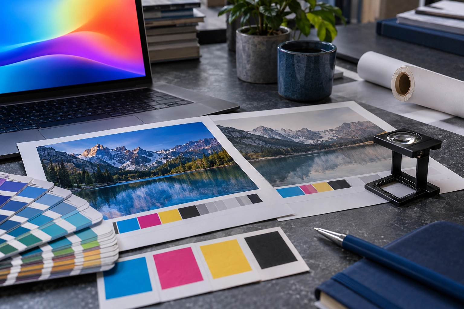 Иллюстрация к теме «CMYK и RGB: почему печать отличается от экрана»